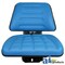 A & I Products Flip-Up Seat, Trapezoid Back, BLU 23" x10" x18.25" A-TF222BU - alternate 2